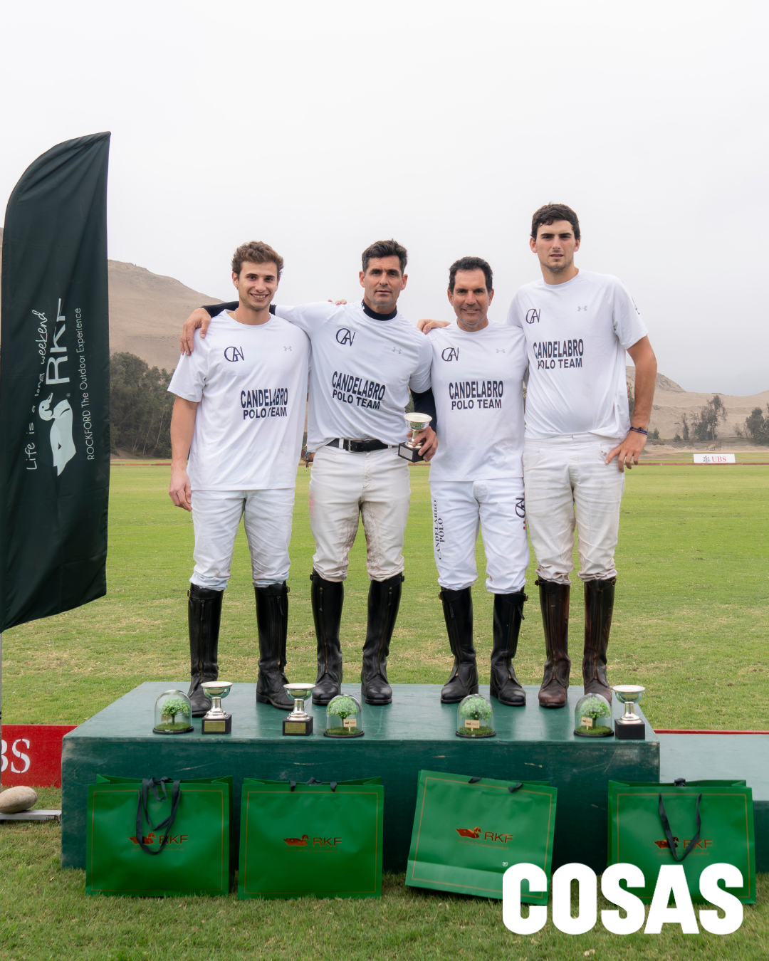 Tarek Simon, Gonzalo Andrade Nicoli, Julián Taurino Diaz y Justo LLorente