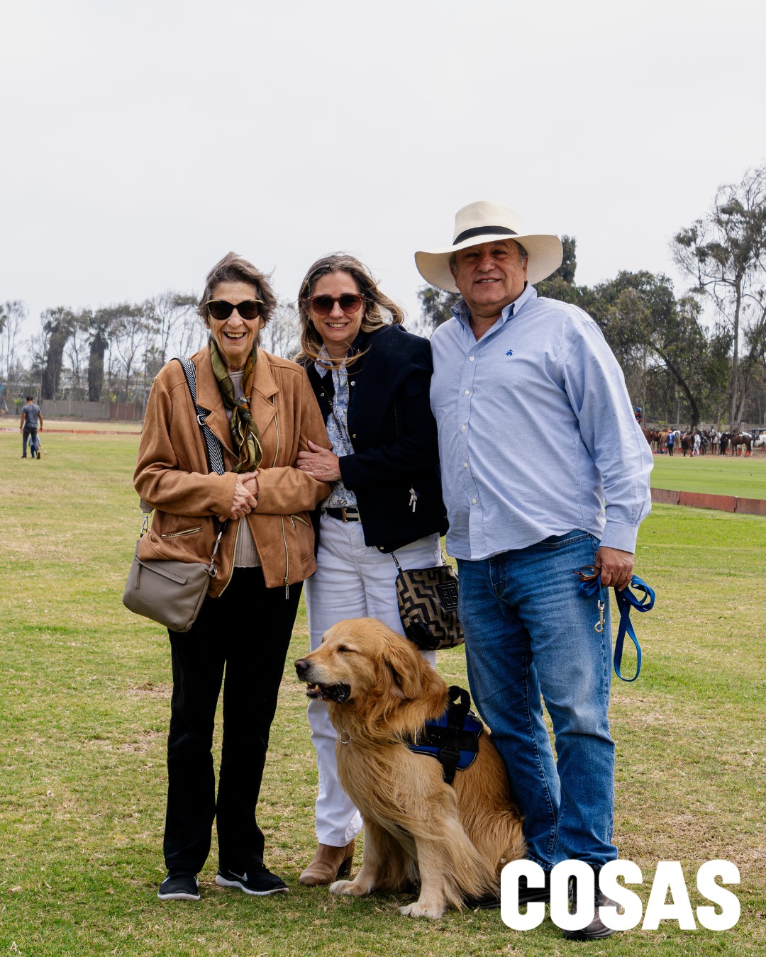 Rosa María De Los Heros, Andrea Van Walleghem y Conrado Puigrefagut